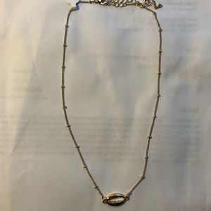 Urban Outfitters gold shell necklace
